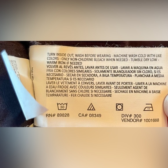 Gloria Vanderbilt! Willa/Navy Capris/Missy size-6/roll up/roll down-hem - Picture 14 of 16